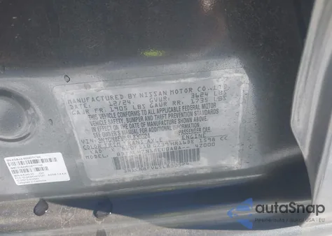 2025 Nissan Versa 1.6 Sr из США, поврежденный, VIN 3N1CN8FV6SL830524